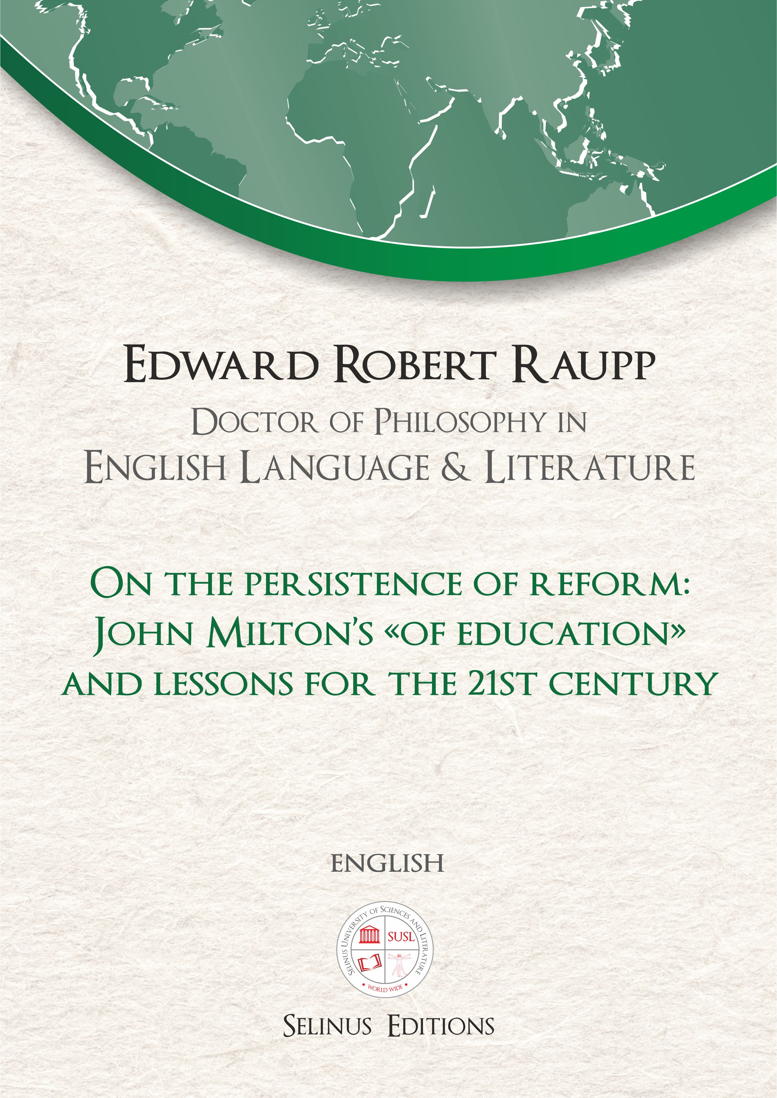 Thesis Edward Robert Raupp